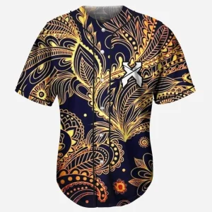 CUSTOM EXCISION GOLD PAISLEY JERSEY - Image 1