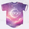 Dab the sky illenium dreamy rave baseball jersey for edm festivals - Image 1
