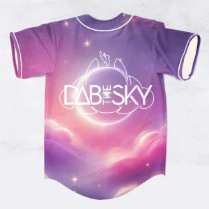 Dab the sky illenium dreamy rave baseball jersey for edm festivals - Image 1