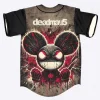 Deadmau5 grunge rave baseball jersey for edm festivals - Image 1