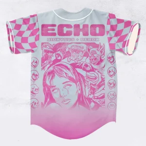 Dionysus Dead X Echo rave baseball jersey for edm festivals - Image 1