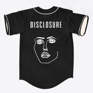 Disclosure rave baseball jersey for EDM festivals - Image 1