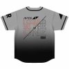 Edwin F Baseball Jersey (Gray and black) - Image 2