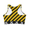 Excision Lost Lands Crop Top Jersey Bikini Top (AOP) - Image 2