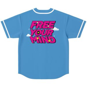 Free your mind Baseball Jersey - Image 1