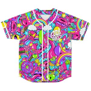 Good vibe Baseball Jersey - Image 1