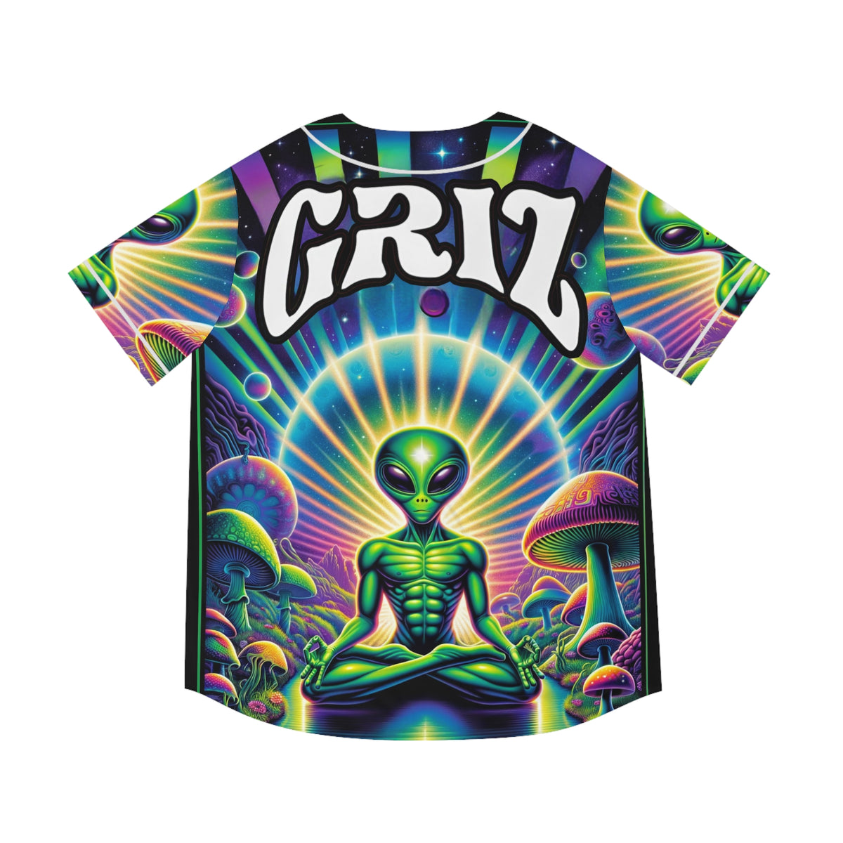 griz edm rave jersey alien 1 GRIZ EDM Rave Jersey (Alien) - Image 1