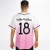 Hello Riddim Baseball Jersey - Image 5
