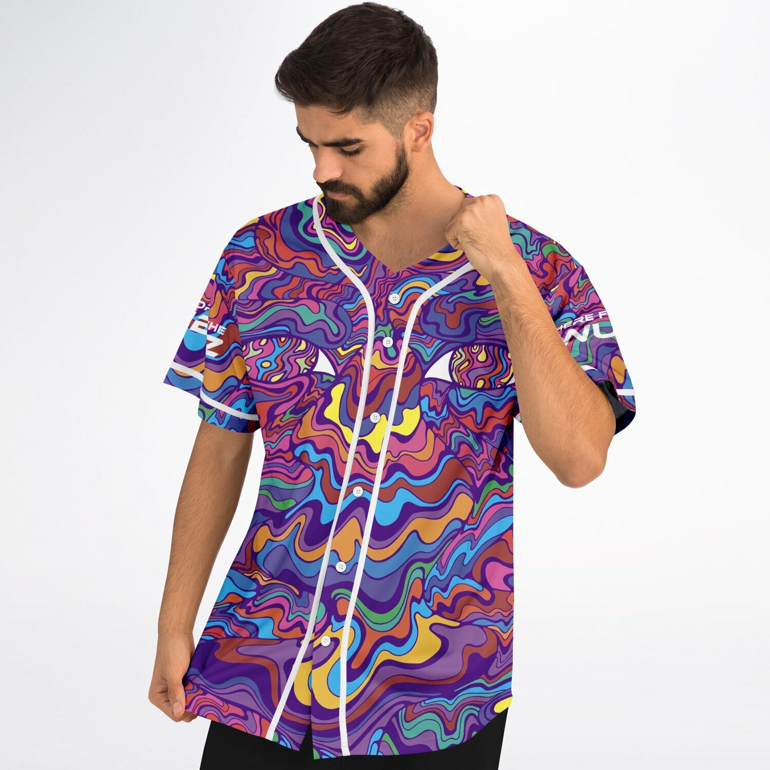 here for the wubz baseball jersey 5 Here for the wubz Baseball Jersey - Image 5