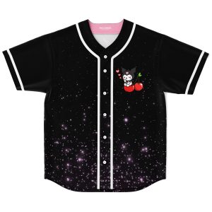 Kuromi custom Baseball Jersey - Image 1