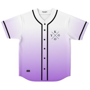Lavender kygo Baseball Jersey - Image 1