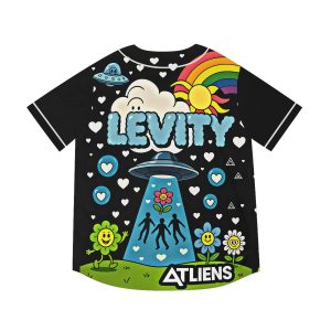 Limited Levity Atliens Jersey EDM Rave Jersey Colorful Festival Jersey – Limited Edition - Image 1