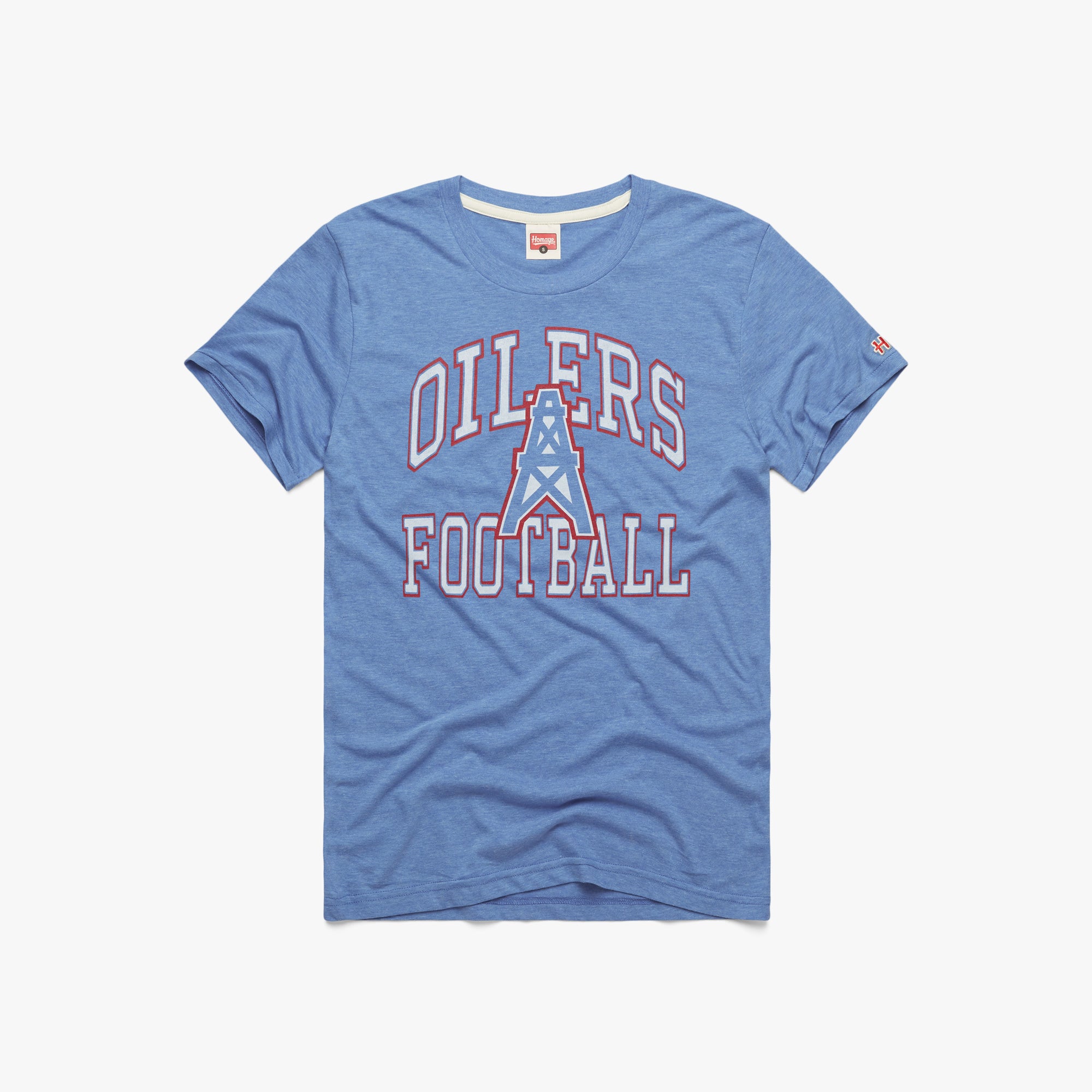 oilers football arch 01011531502 light blue flat 1.jpg Oilers Football Arch