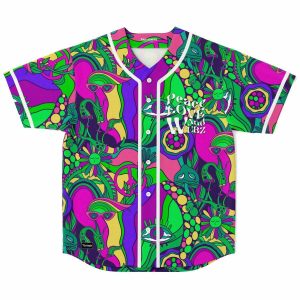 Peace love and wubz Baseball Jersey - Image 1