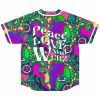 Peace love and wubz Baseball Jersey - Image 2