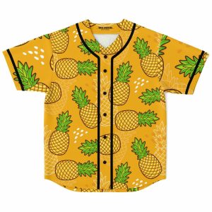 Pineapple rick baseball jersey - Image 1