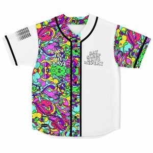 Plur Vibes Baseball Jersey - Image 1