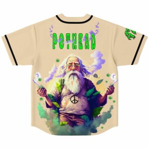 Pot Head rave baseball jersey - Image 1