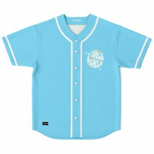 Power flower Baseball Jersey - Image 1