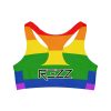 Rezz Crop Top Jersey (Pride) Sports Bra - Image 2