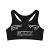 Rezz Crop Top Jersey Sports Bra - Image 2