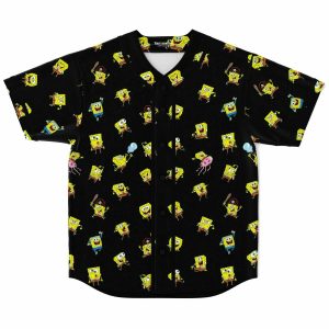 Spongebob mood Baseball Jersey - Image 1