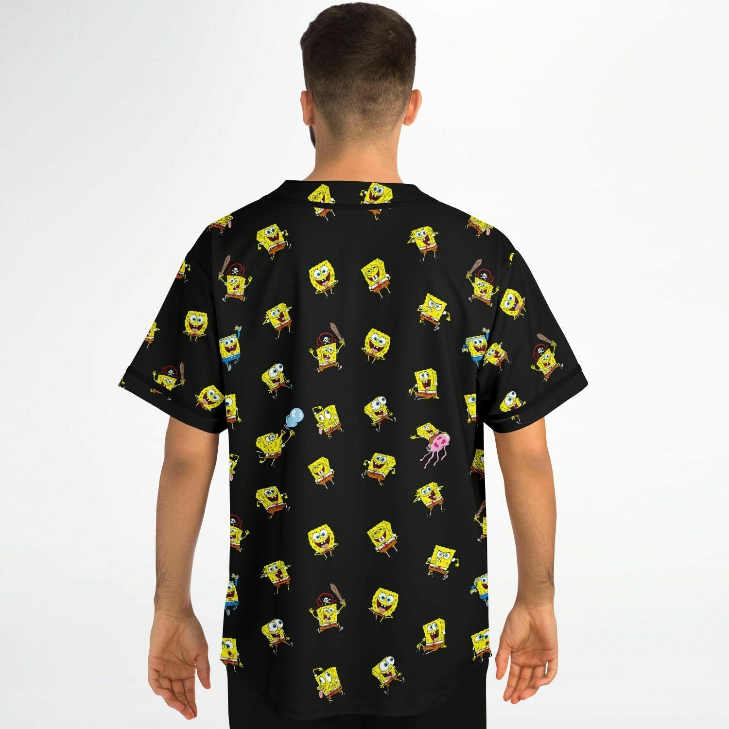 spongebob mood baseball jersey 3 Spongebob mood Baseball Jersey - Image 3