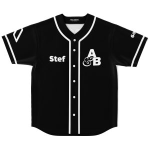 Stef custom Baseball Jersey - Image 1