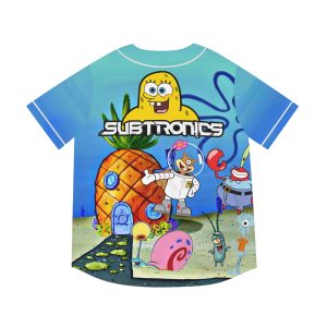 Subtronics SpongeBob Jersey Cyclops Cove Jersey Rave Jersey EDM Jersey SpongeBob Jersey - Image 1