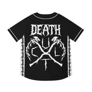 Svdden Death Death Clvt Jersey – Dark Bass Music Rave Gear (Black) - Image 1