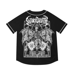 Svdden Death Jersey (levitating) EDC Las Vegas Lost Lands Merch 2024 (Black) - Image 1