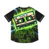 Tape B Jersey (Show Em How It’s Done) Rave Jersey Edm Jersey Green - Image 1