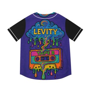 Trippy Levity Tape B Jersey EDM Rave Jersey Colorful Festival Jersey – Limited Edition - Image 1