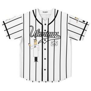 utonium custom Baseball Jersey - Image 1