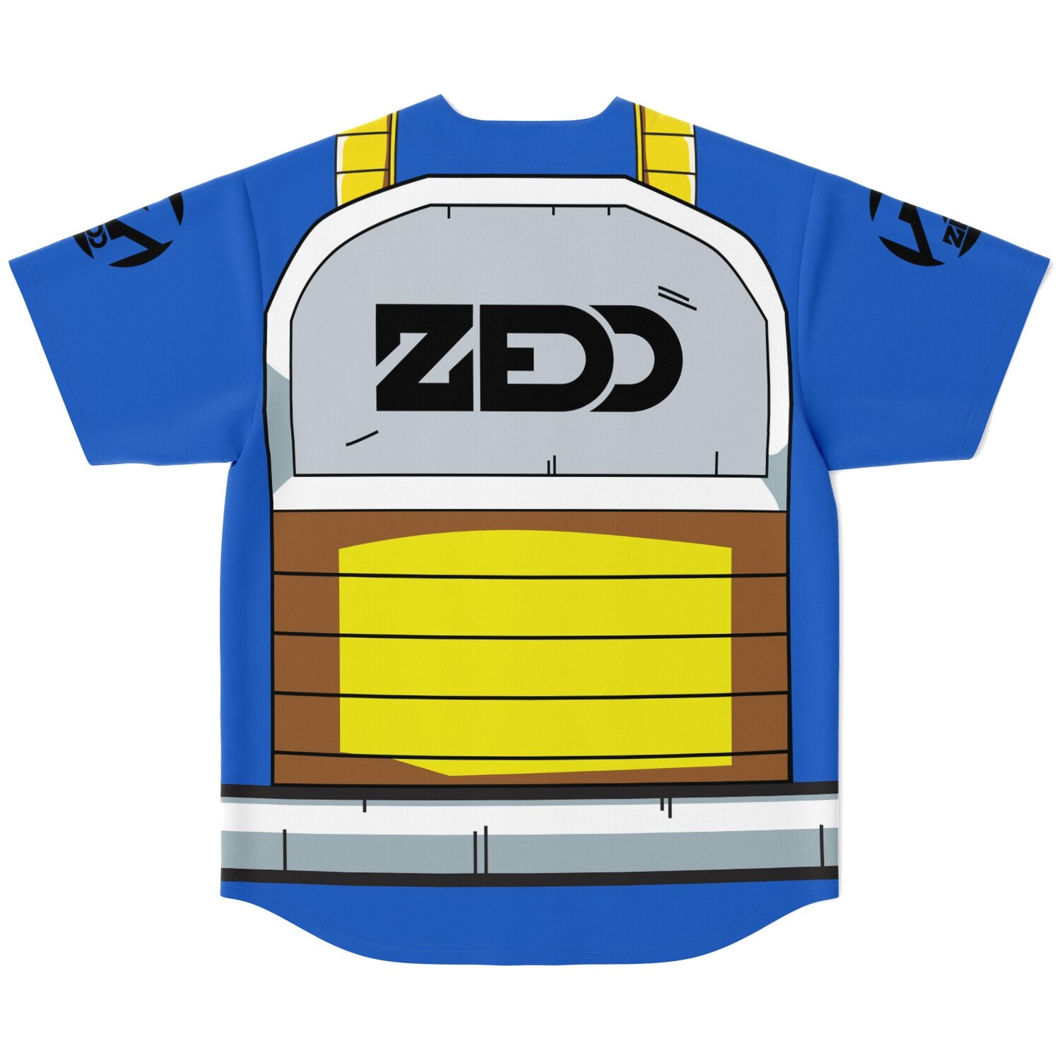 vegeta cosplay baseball jersey 2 Vegeta cosplay Baseball Jersey - Image 2