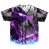 Virtual purple dragon Baseball Jersey - Image 1