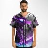 Virtual purple dragon Baseball Jersey - Image 4