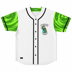 Wanna get high Baseball Jersey - Image 1