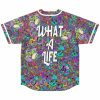 What a life Baseball Jersey - Image 2