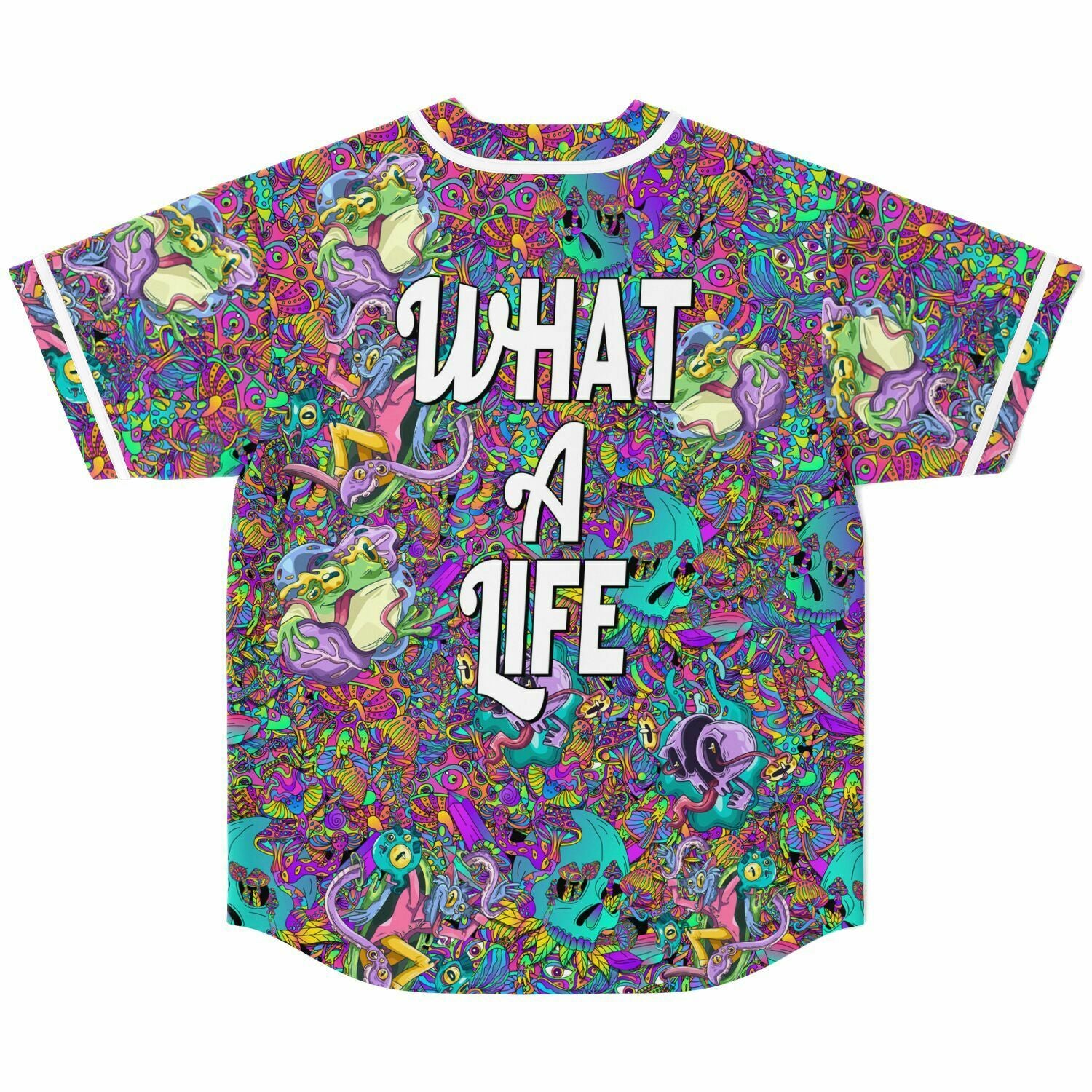 what a life baseball jersey 2 What a life Baseball Jersey - Image 2