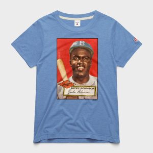 Women's 1952 Topps Baseball Jackie Robinson Dodgers