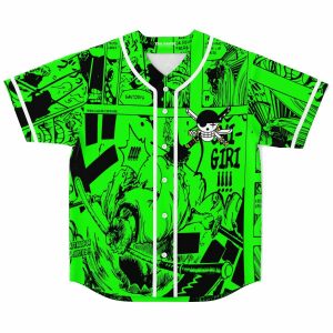 Zoro one piece baseball jersey - Image 1